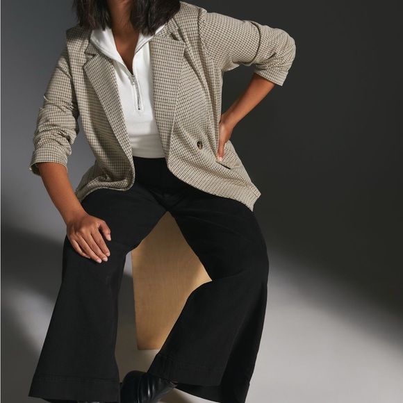 Anthropologie Maeve collegiate knit blazer - Picture 5 of 15